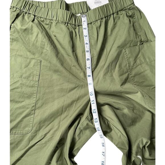 New With Tag On 34th Women's Patch- Pocket Jogger Pants Draw String Ankle Large - Picture 7 of 8